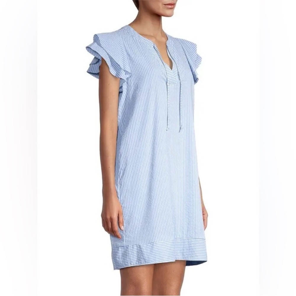Vineyard Vines Blue Striped Dress - Picture 10 of 12